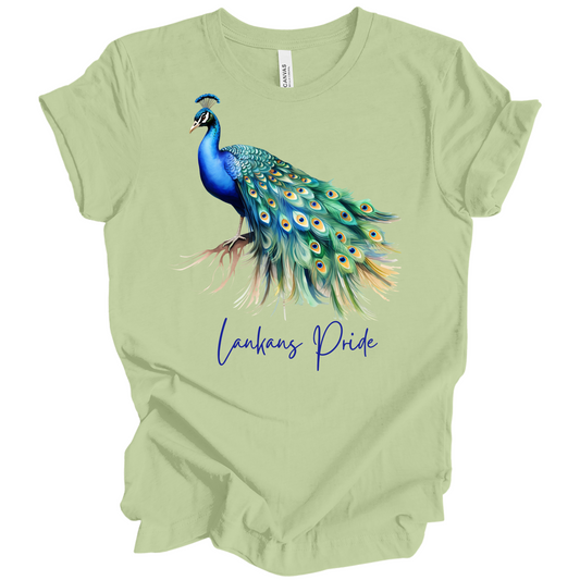 Majestic Peacock Sri Lanka Tee