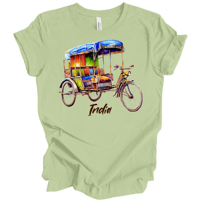 Rickshaw Rides: Explore India Tee