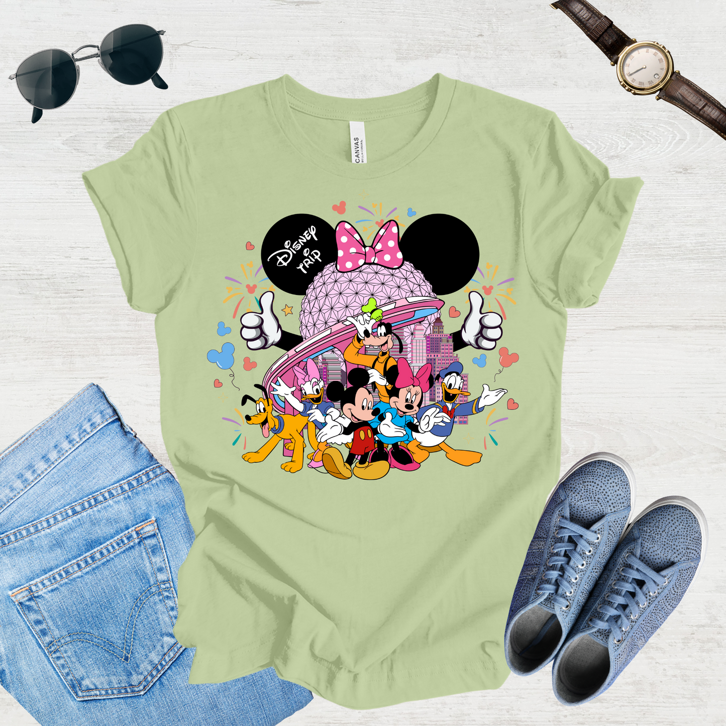 Minnie Mouse Ears & Memories Tee