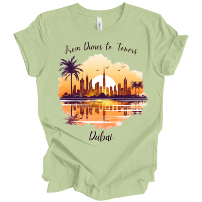 From Dunes to Towers: Dubai Adventure Tee