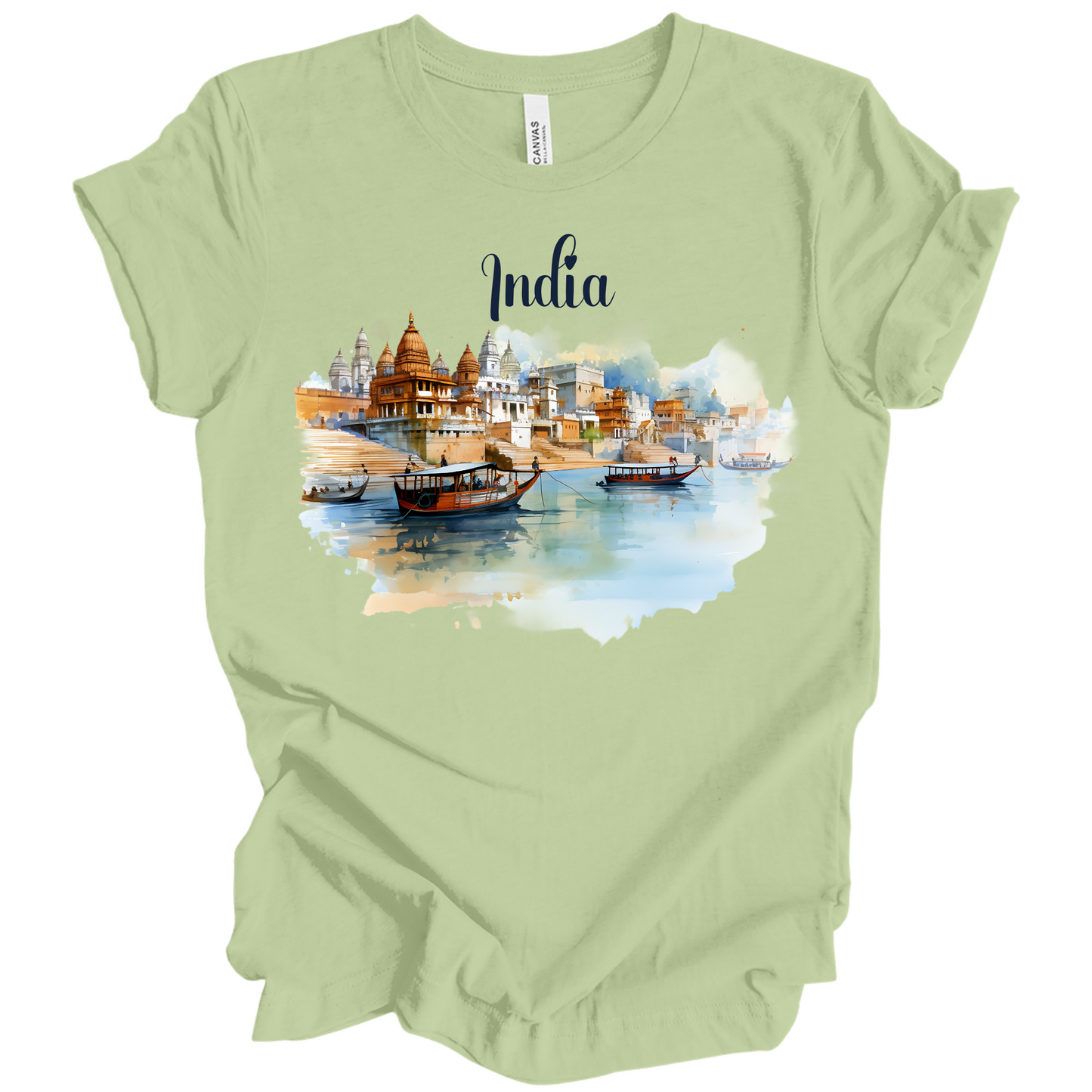Sacred Waters: Ganga River India Tee