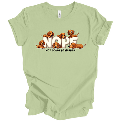 Dachshund NOPE Tee