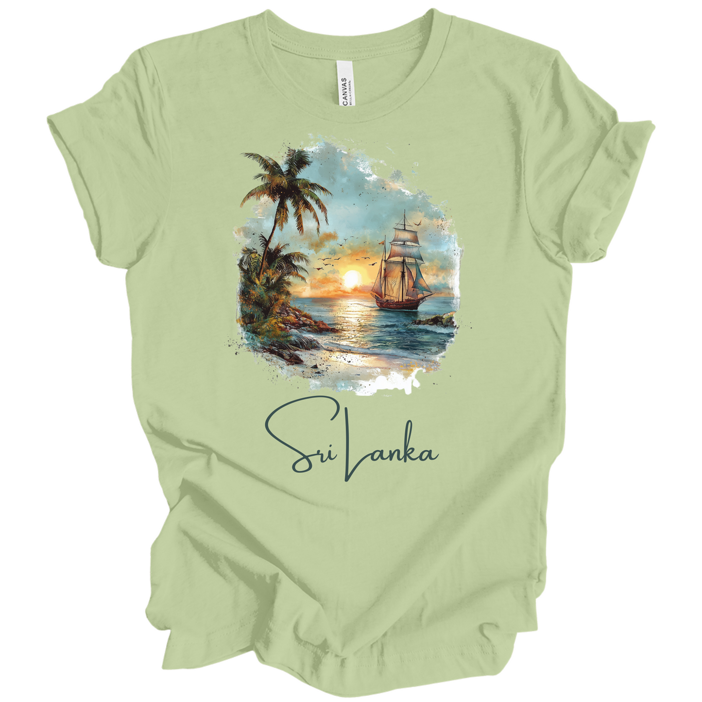 Sri Lanka Escape: Coastal Paradise Tee