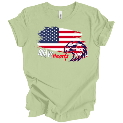 Brave Hearts – Patriot Hawk Tee