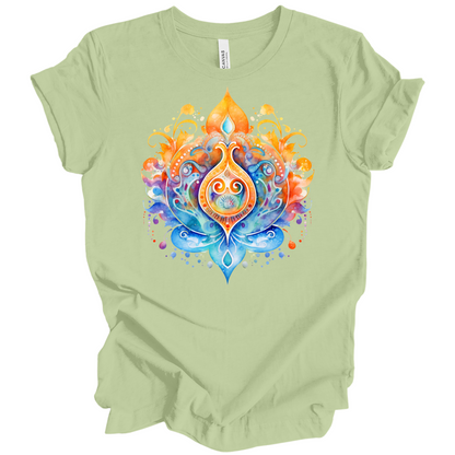 Ethereal Lotus Yoga Tee