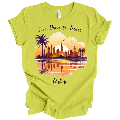 From Dunes to Towers: Dubai Adventure Tee