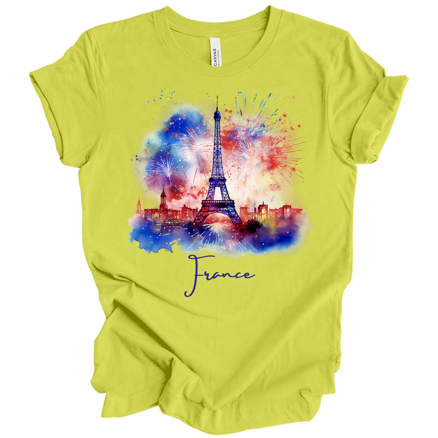 Wanderlust France, Paris: Eiffel Tower Tee