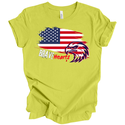 Brave Hearts – Patriot Hawk Tee