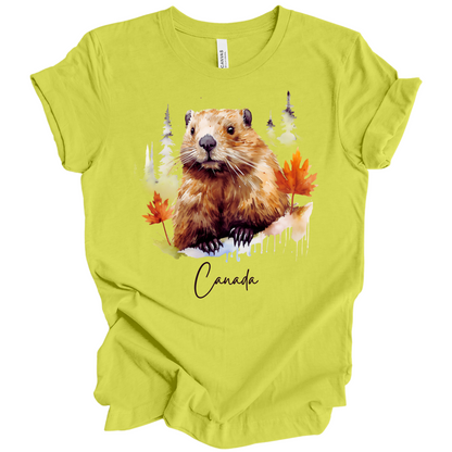 Hamster Explorer: Canada Adventure Unisex Tee