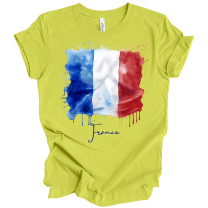 Vive La France: French Flag Tee