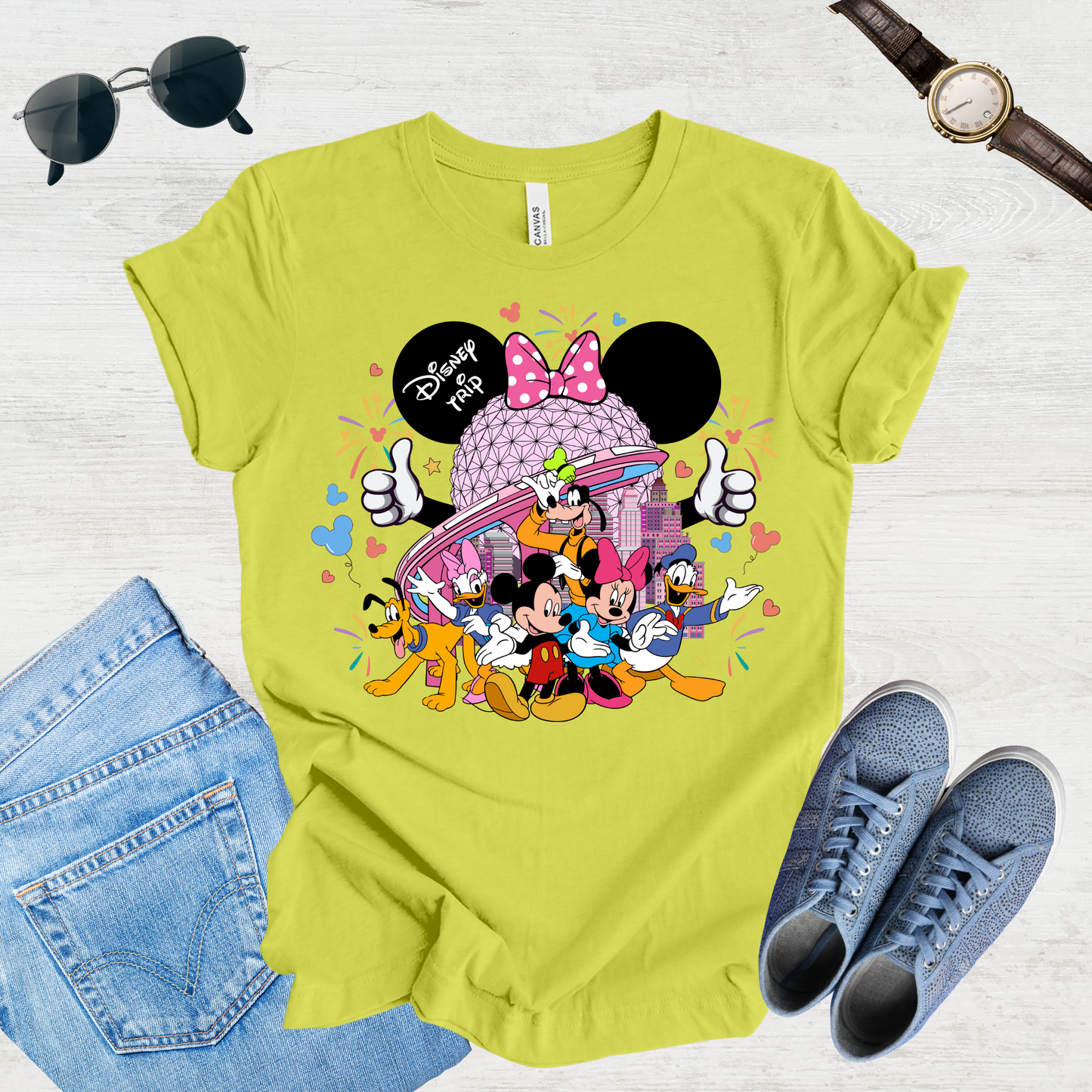 Minnie Mouse Ears & Memories Tee