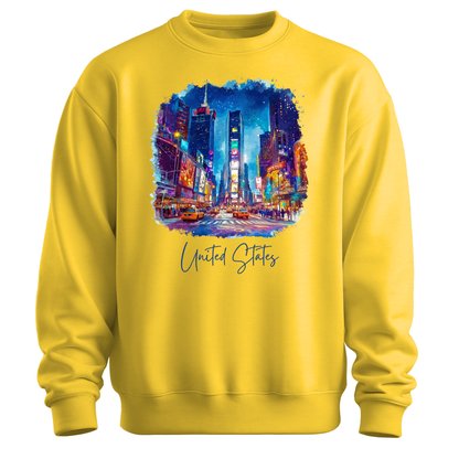 USA Time Square Sweatshirt
