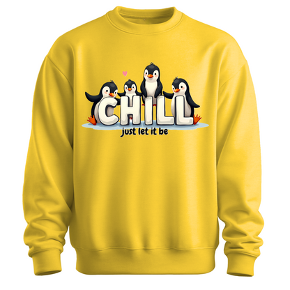 Chill Vibes Only – Penguin Edition Sweatshirt