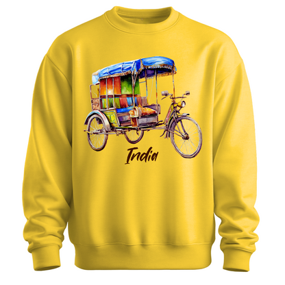 Rickshaw Rides: Explore India Sweatshirt