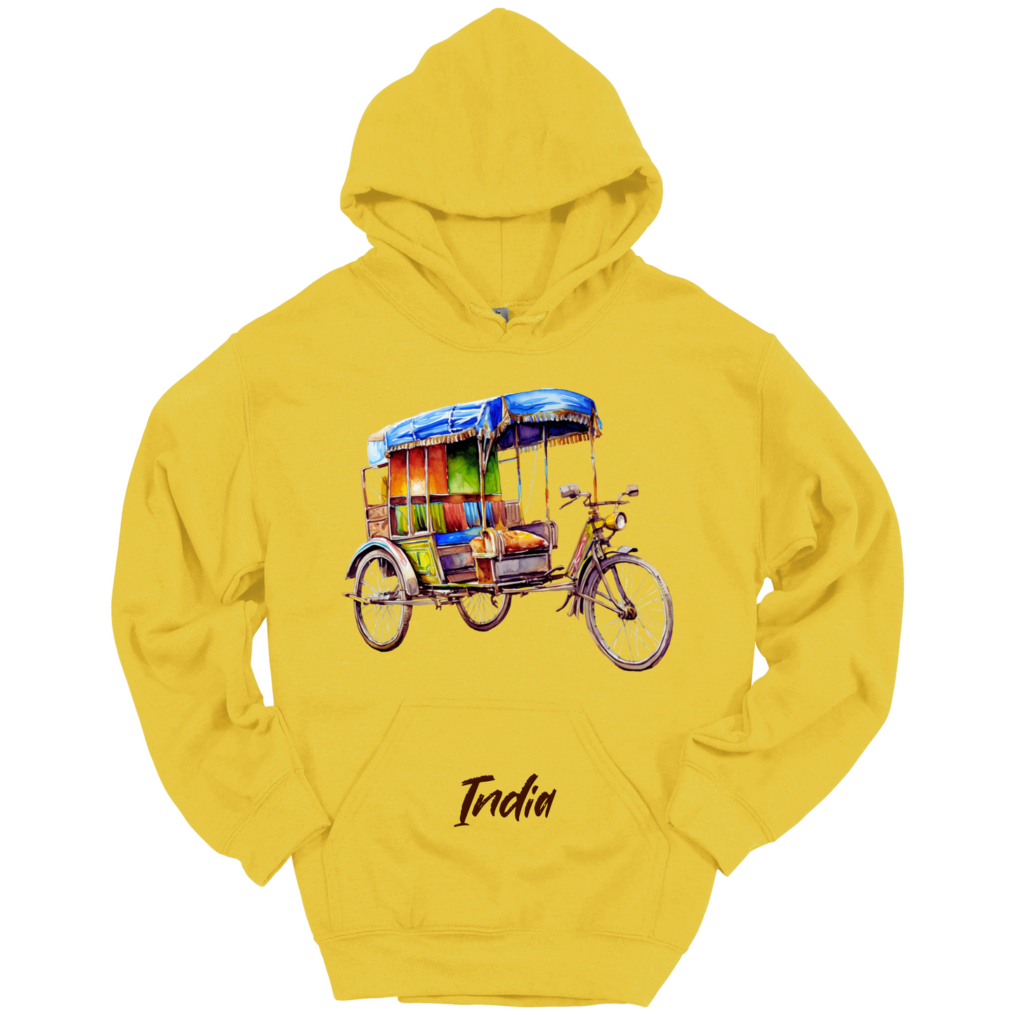 Rickshaw Rides: Explore India Hoodie