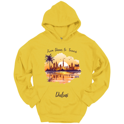 From Dunes to Towers: Dubai Adventure Hoodie