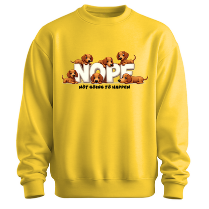 Dachshund NOPE Sweatshirt