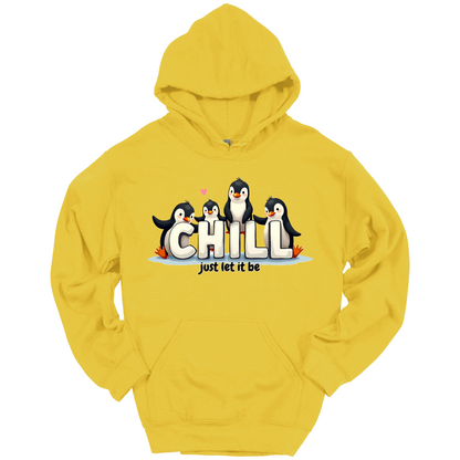 Chill Vibes Only – Penguin Edition Hoodie