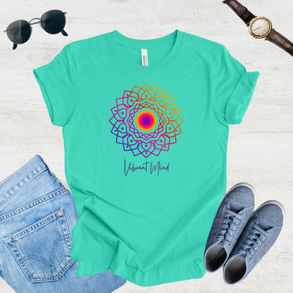 Vibrant Mind Mandala Unisex Tee