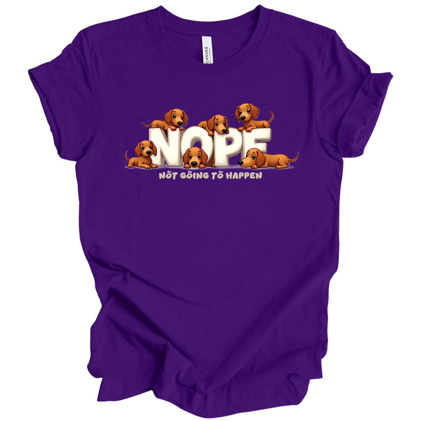 Dachshund NOPE Tee