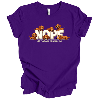 Dachshund NOPE Tee