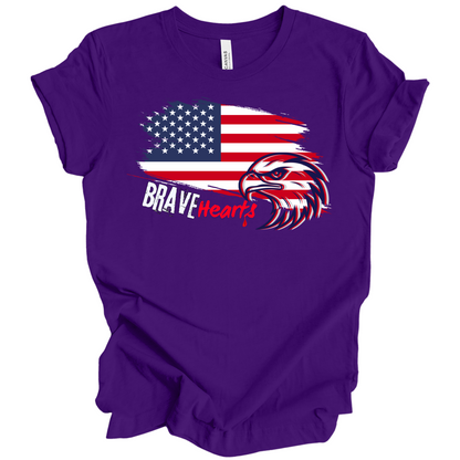 Brave Hearts – Patriot Hawk Tee