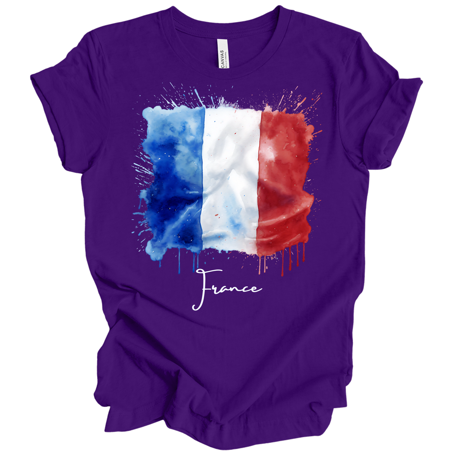Vive La France: French Flag Tee