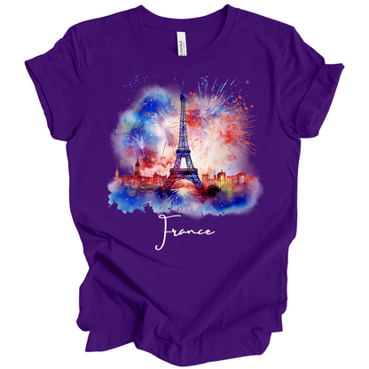 Wanderlust France, Paris: Eiffel Tower Tee