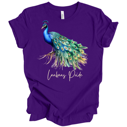 Majestic Peacock Sri Lanka Tee