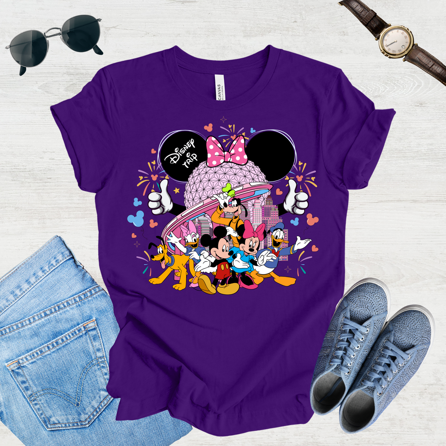 Minnie Mouse Ears & Memories Tee