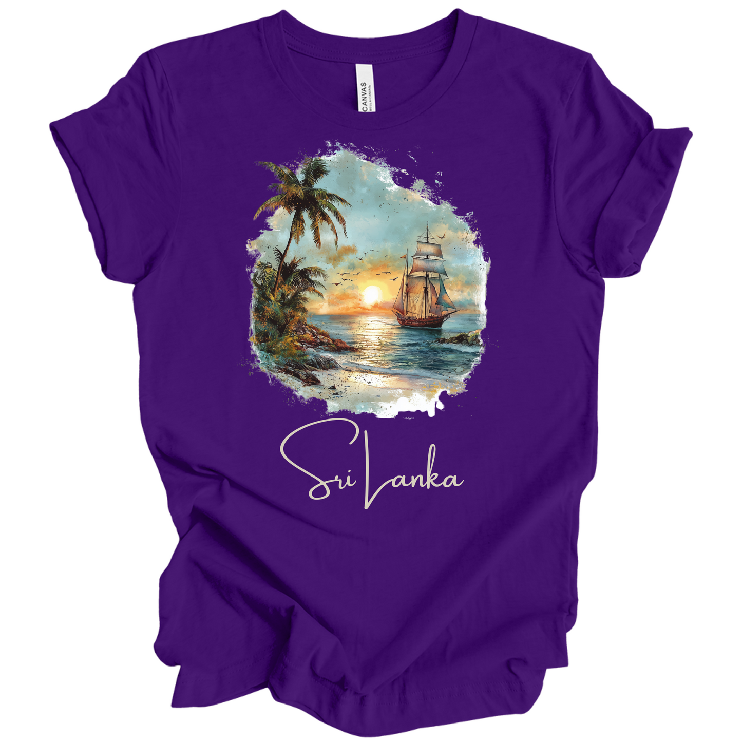 Sri Lanka Escape: Coastal Paradise Tee