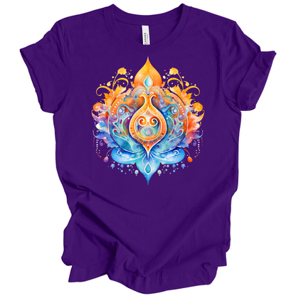Ethereal Lotus Yoga Tee
