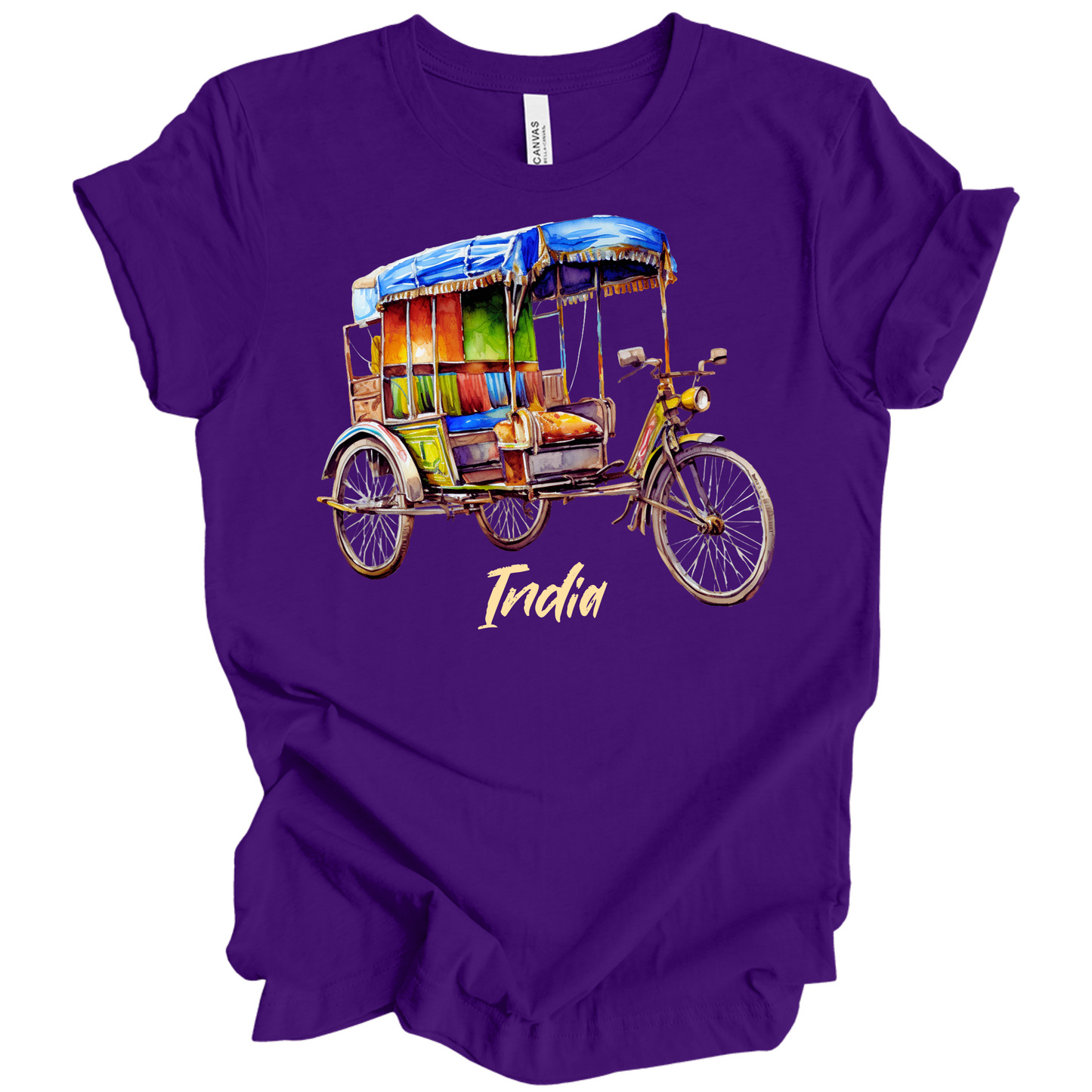 Rickshaw Rides: Explore India Tee