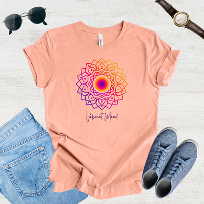 Vibrant Mind Mandala Unisex Tee