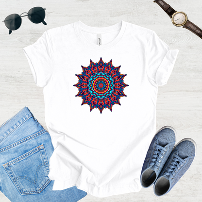Radiant Mandala Unisex Tee