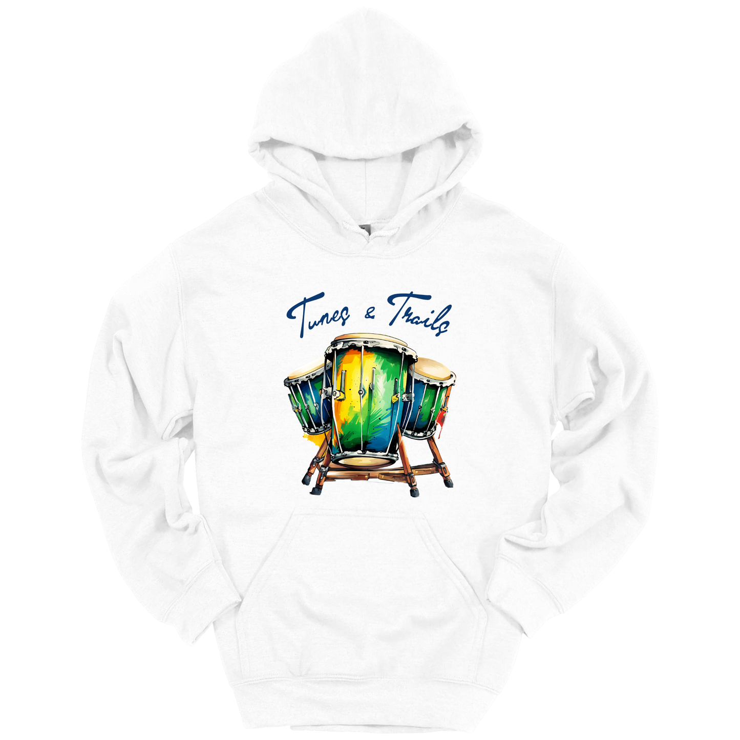 Tunes & Trails – Rhythmic Journeys Hoodie