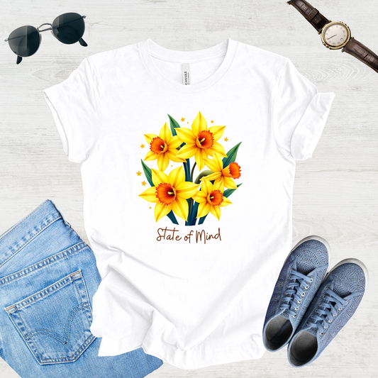State of Mind Daffodil Bloom Tee