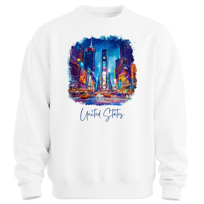 USA Time Square Sweatshirt