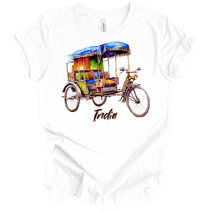 Rickshaw Rides: Explore India Tee