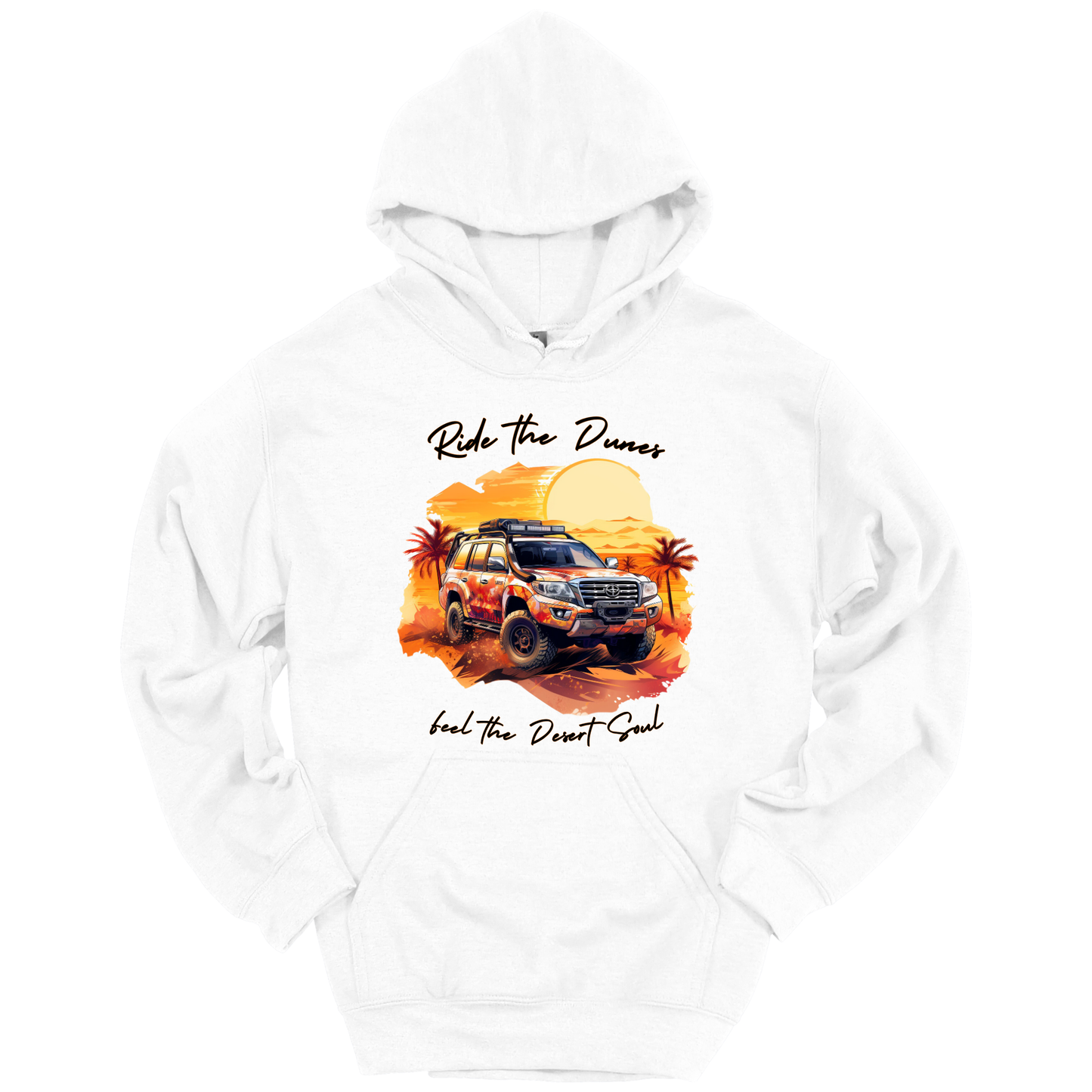 Desert Dreams: Dubai Safari Adventure Hoodie