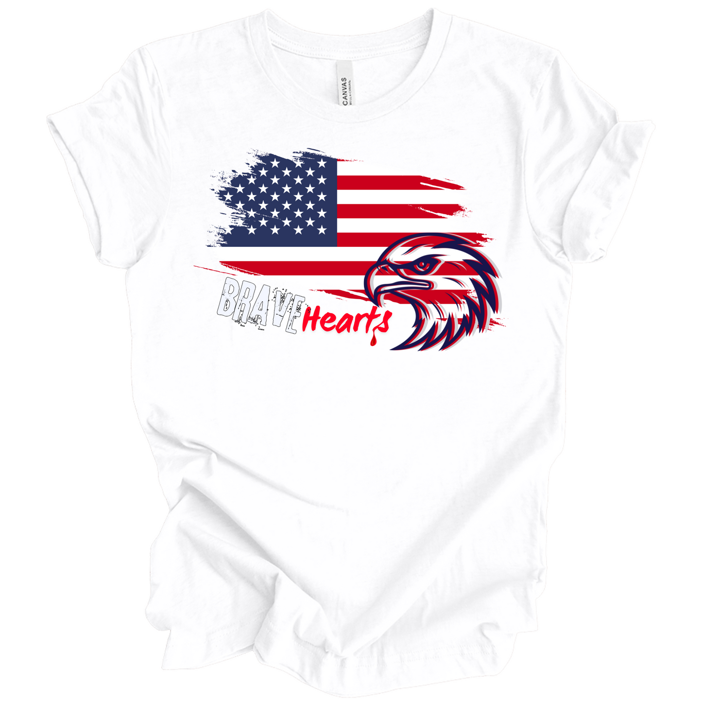 Brave Hearts – Patriot Hawk Tee