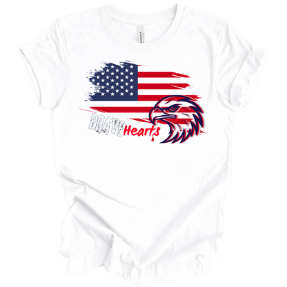 Brave Hearts – Patriot Hawk Tee