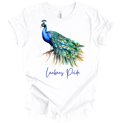 Majestic Peacock Sri Lanka Tee