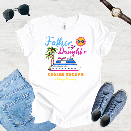 Sailing Memories: Father-Daughter Cruise Tee