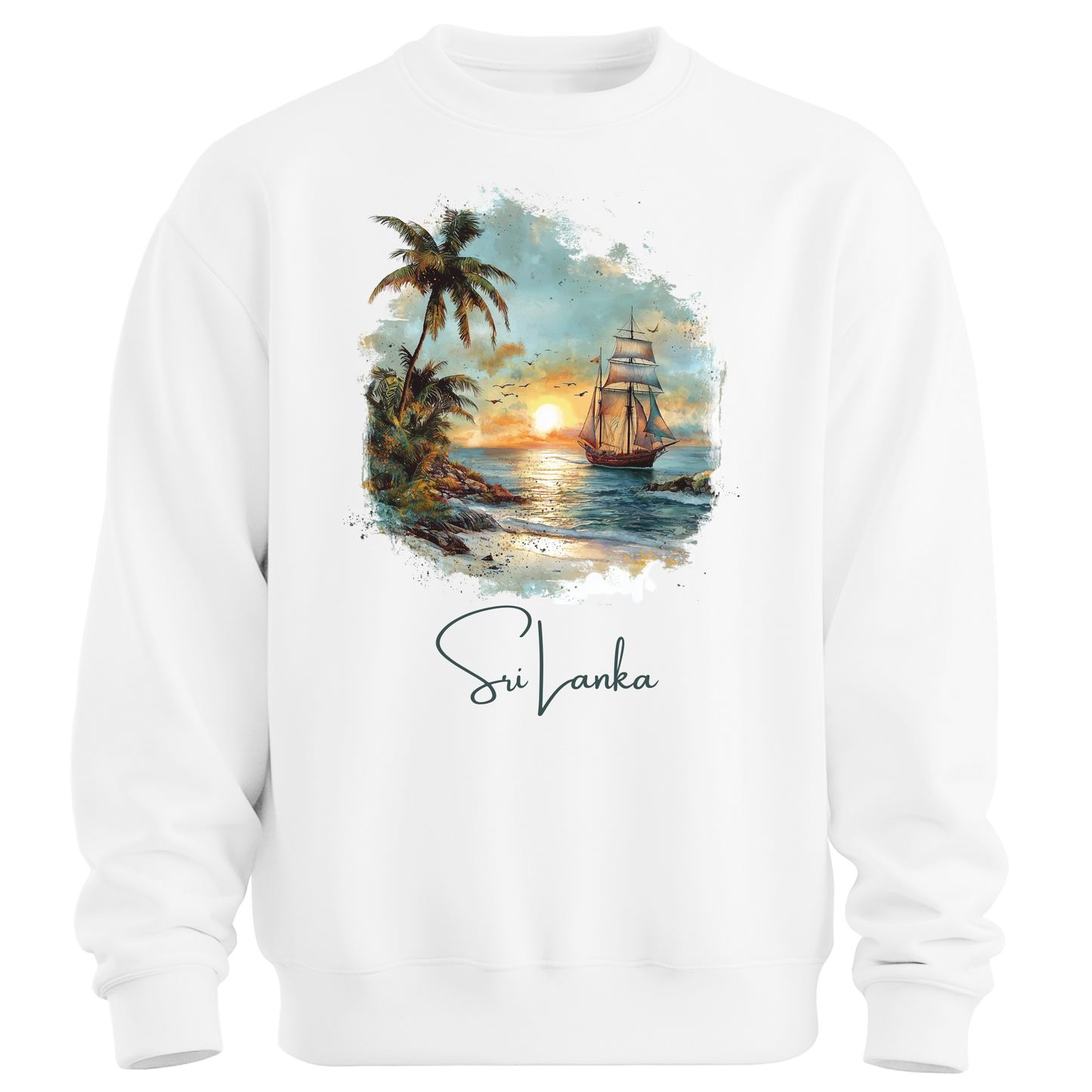 Sri Lanka Escape: Coastal Paradise Sweatshirt