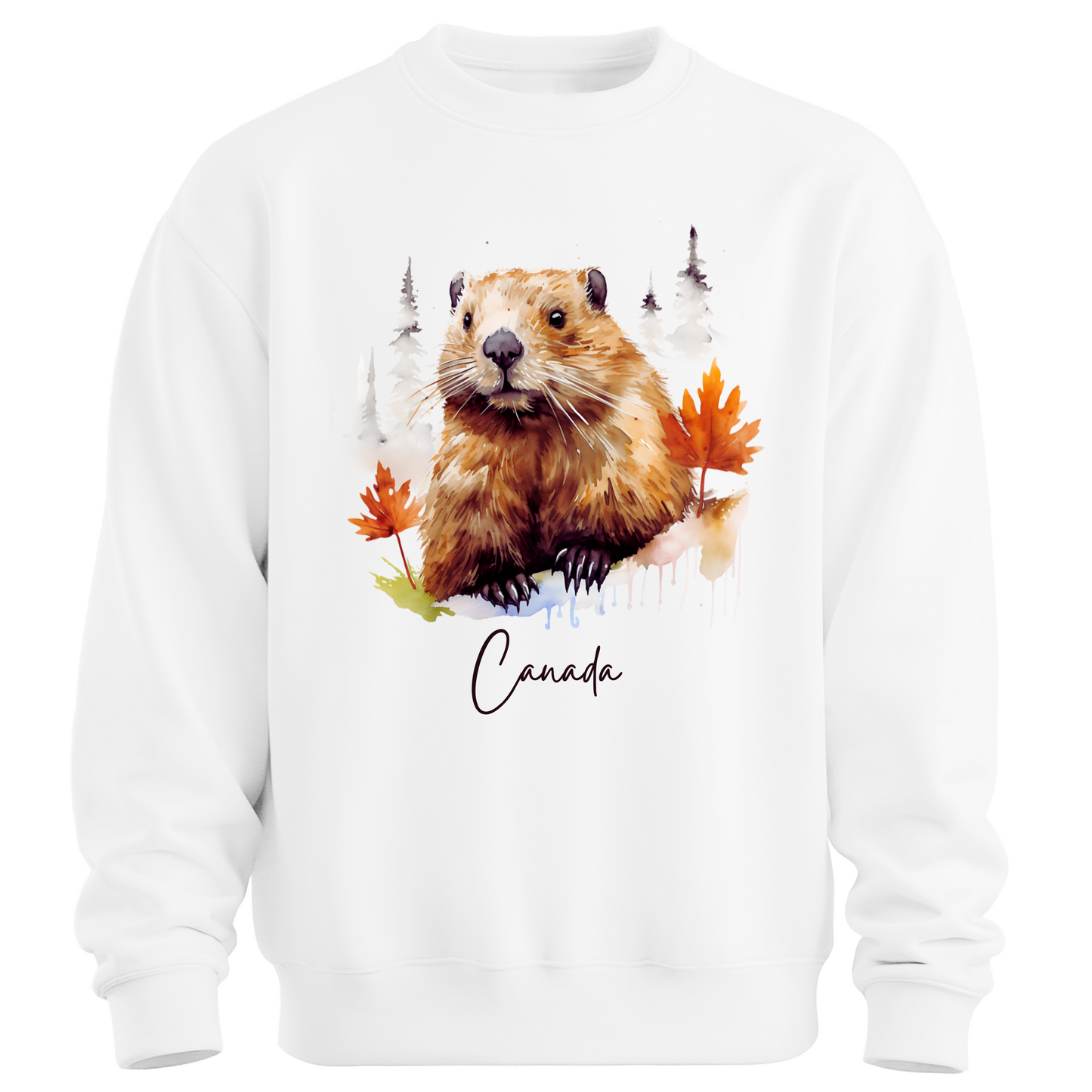 Hamster Explorer: Canada Adventure Unisex Sweatshirt