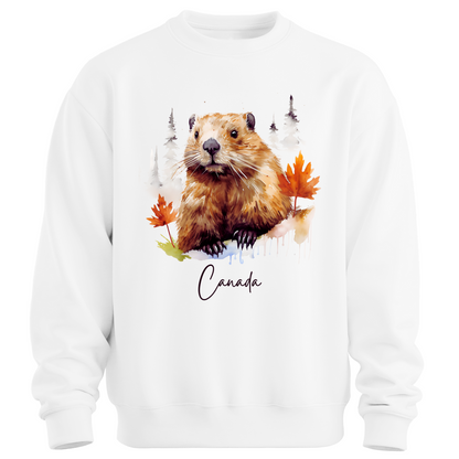 Hamster Explorer: Canada Adventure Unisex Sweatshirt
