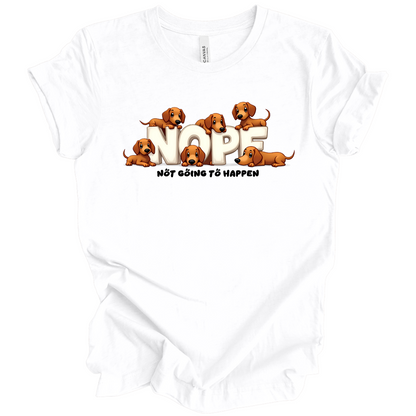 Dachshund NOPE Tee