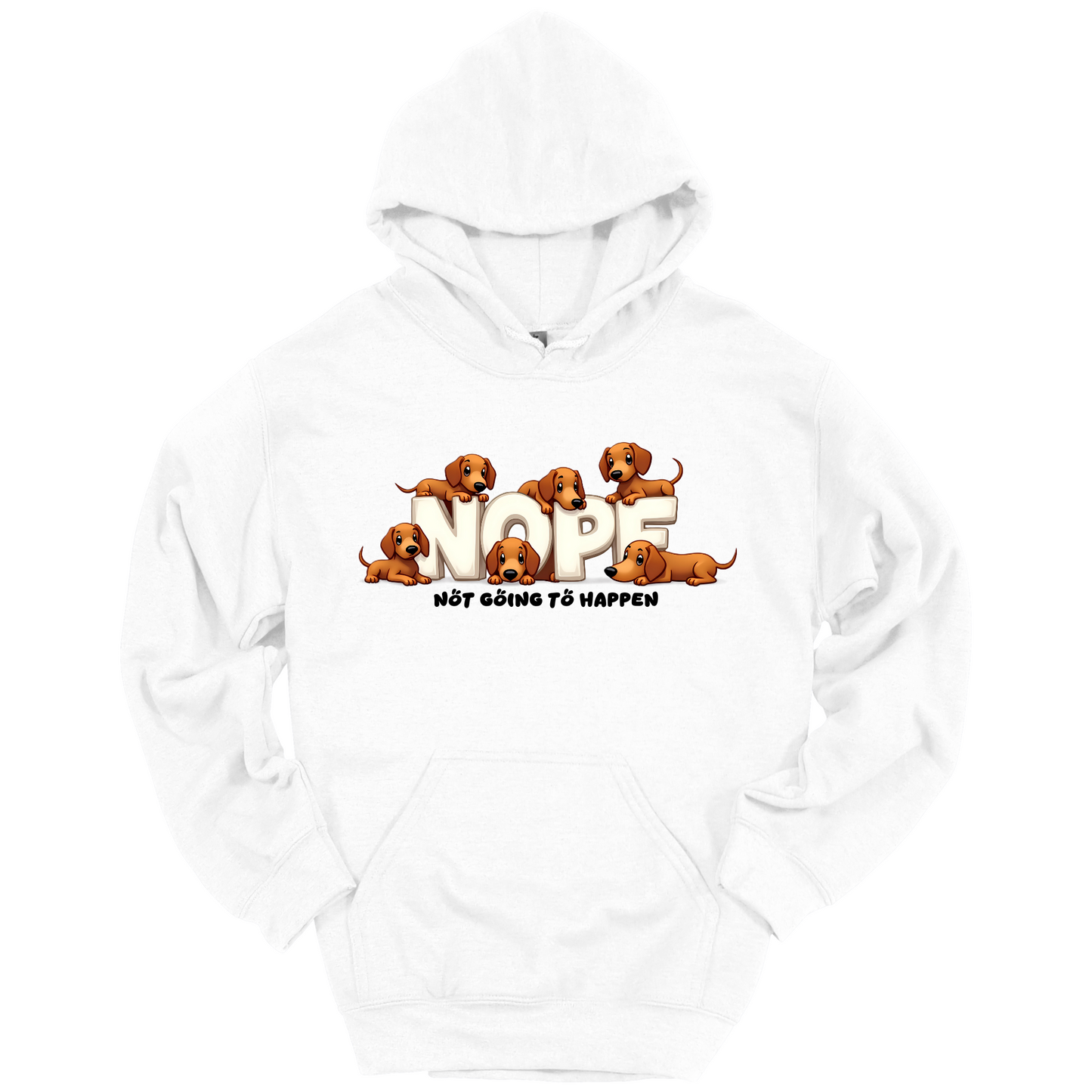 Dachshund NOPE Hoodie
