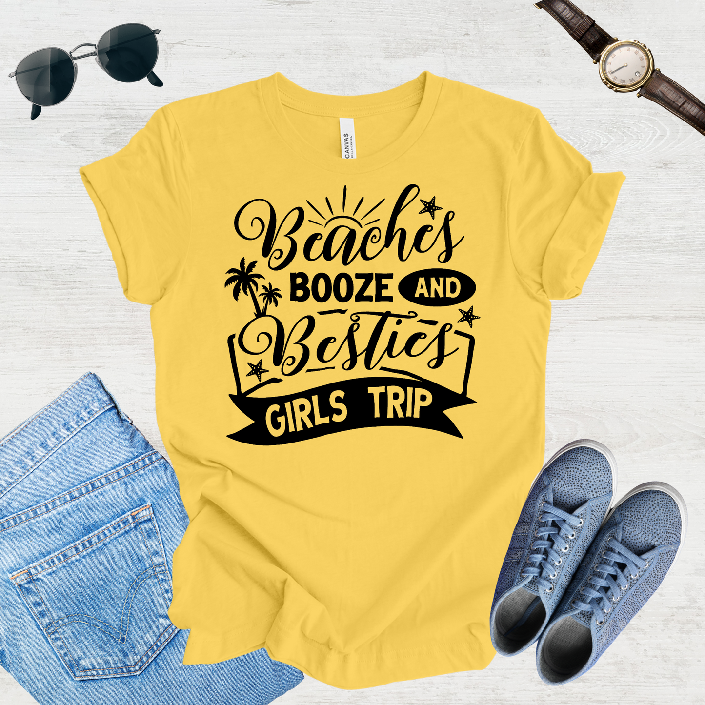 Besties on Board – Girls Trip Tee